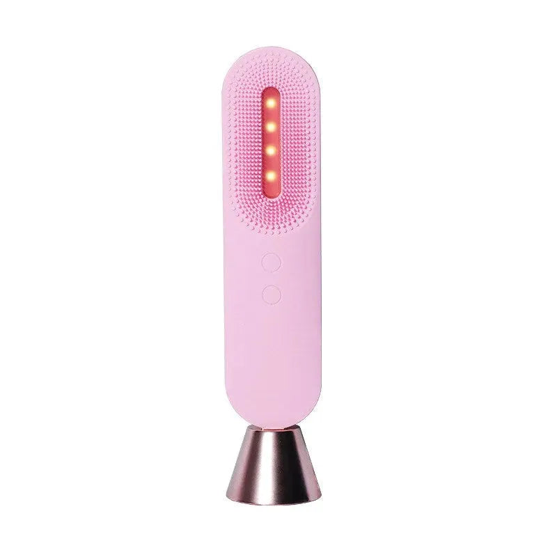 Facial Cleansing Brush Electric 3 In 1 USB Charging 3 Gears Waterproof Silicone Skin Care Deep Cleaning Tool - Bellarte Enchanté Facial Cleansing Brush Electric 3 In 1 USB Charging 3 Gears Waterproof Silicone Skin Care Deep Cleaning Tool